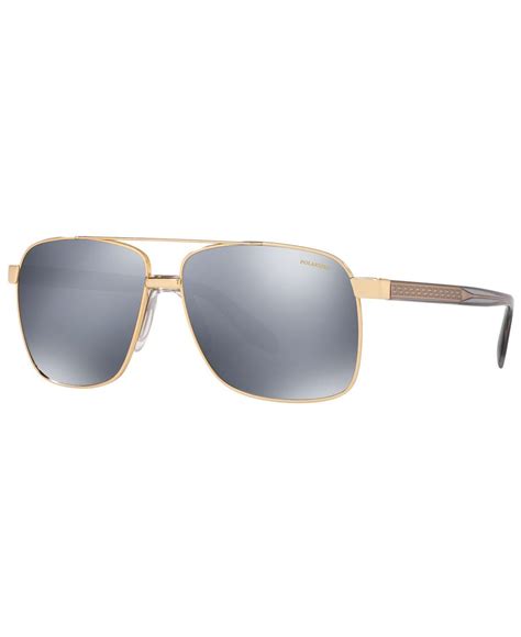 versace sunglasses men silver